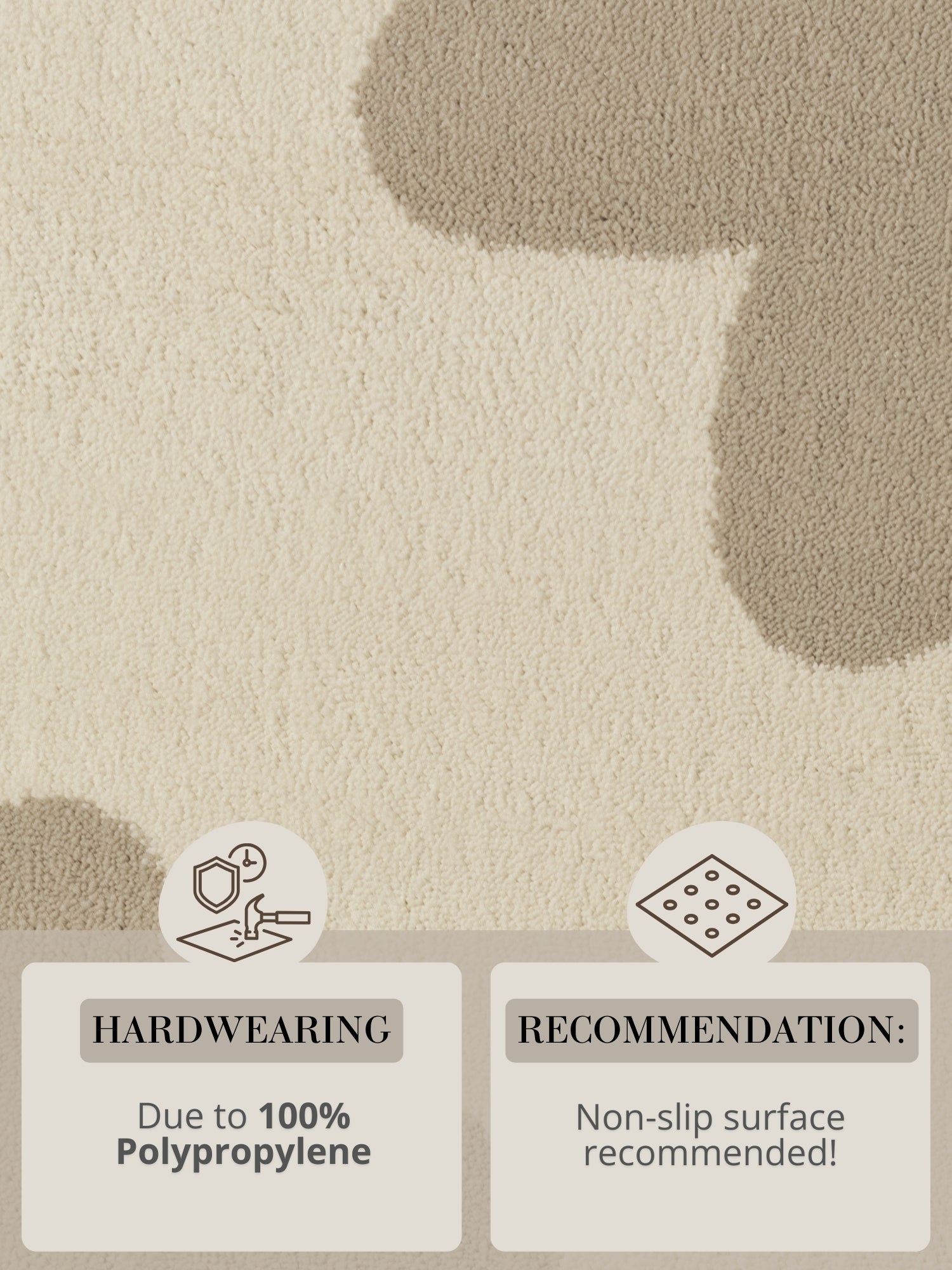 Hanse Home Adventures Barnmatta Bloomy creme beige