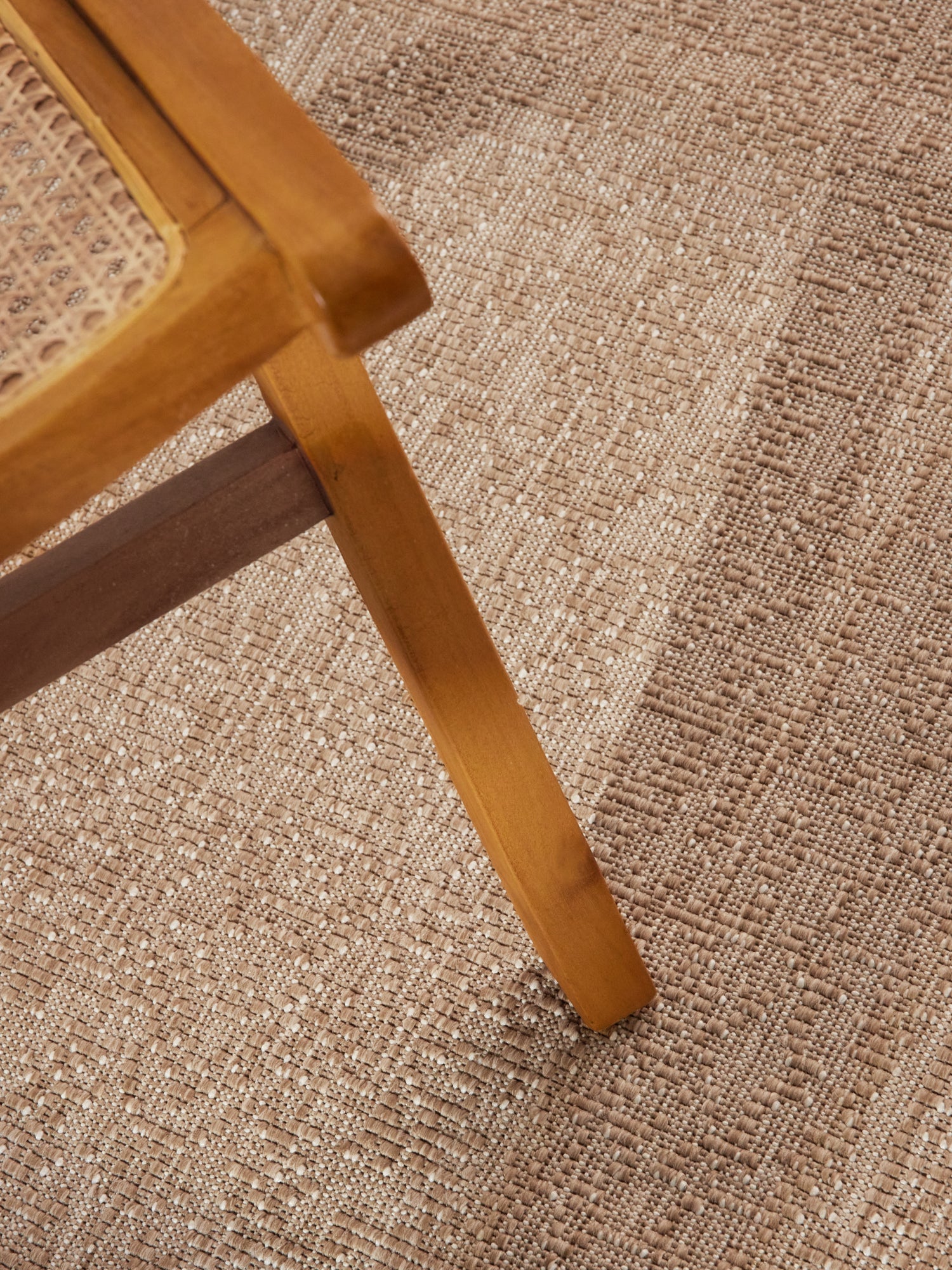 Hanse Home Duet Vändbar inom- och utomhusmatta Kona Jute vit