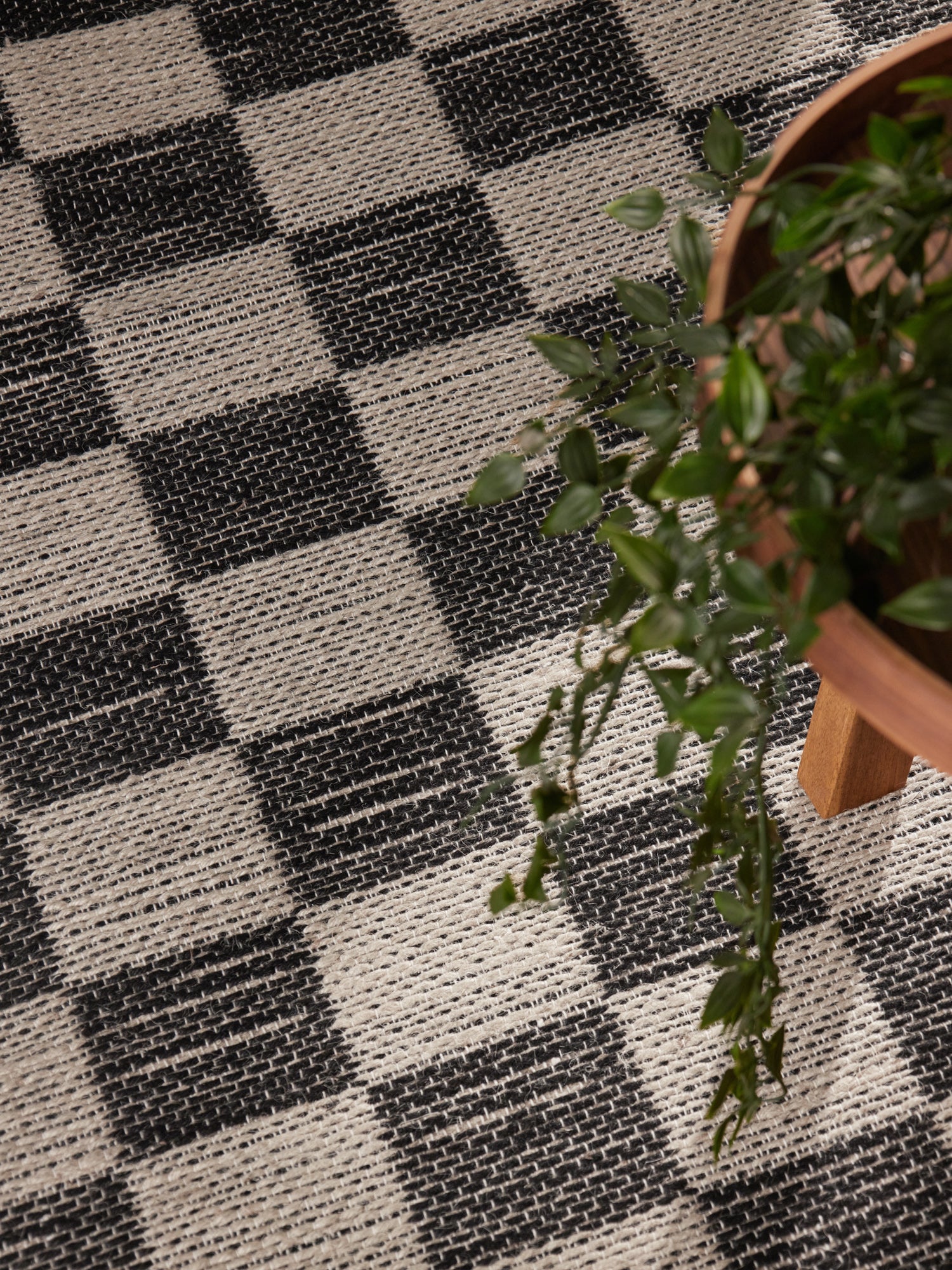 Hanse Home Handloom 1.0 Jutematta Rex natur vit svart