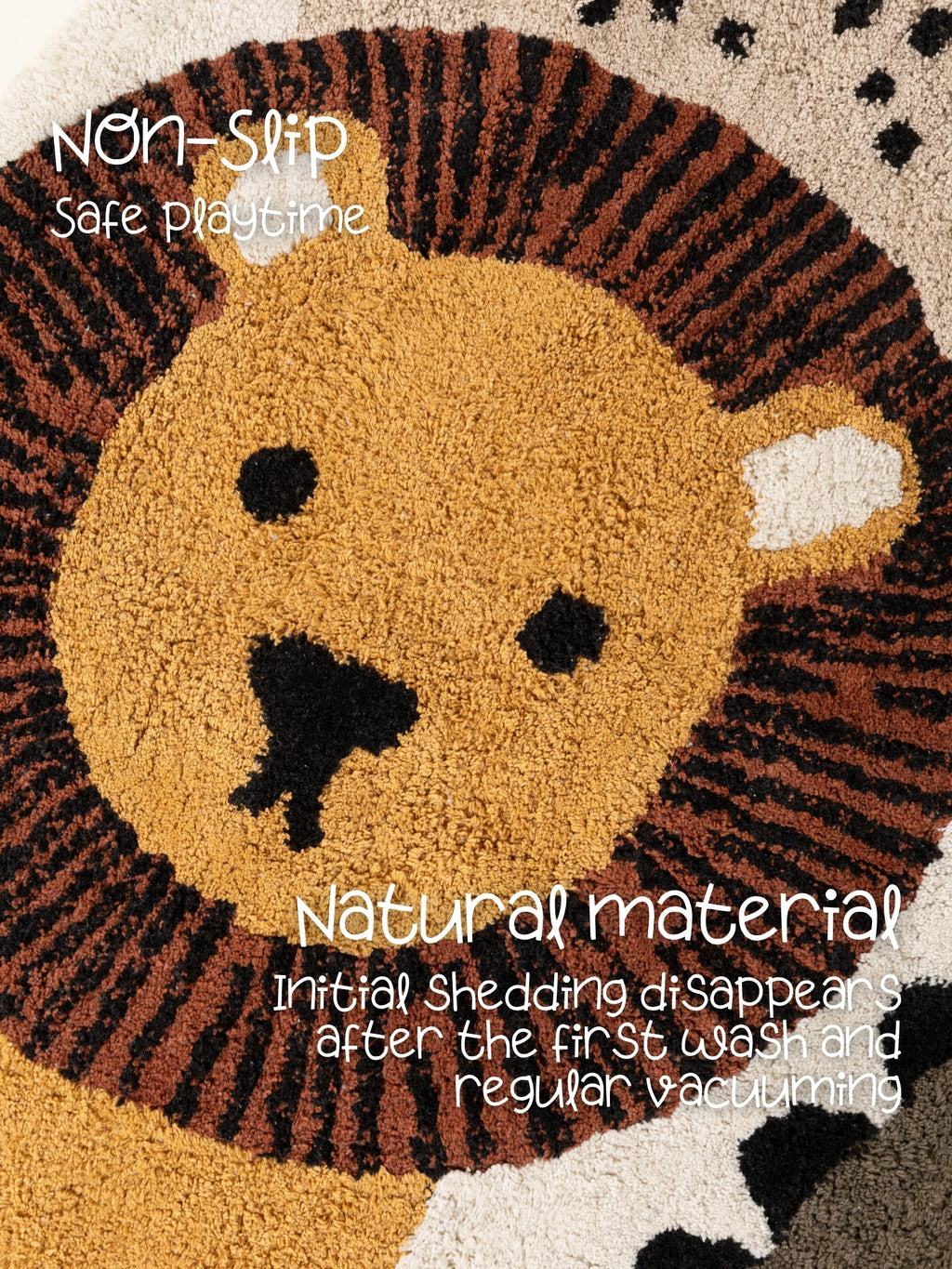Hanse Home Snuggle Barnmatta Zoey creme flerfärgad