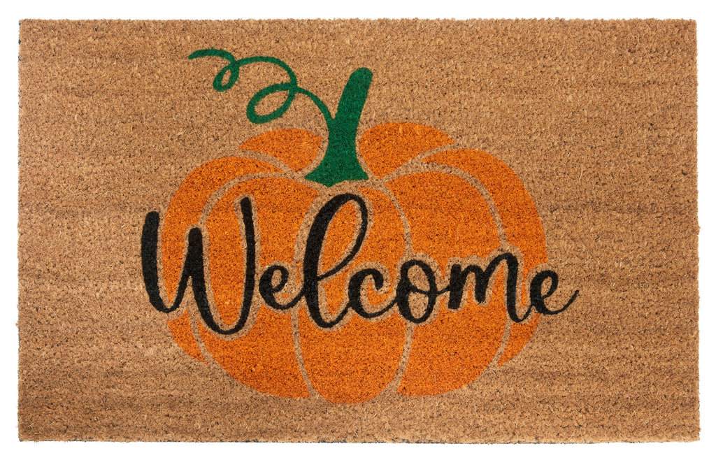 Hanse Home Mix Mats Dörrmatta kokos Welcome Pumpkin
