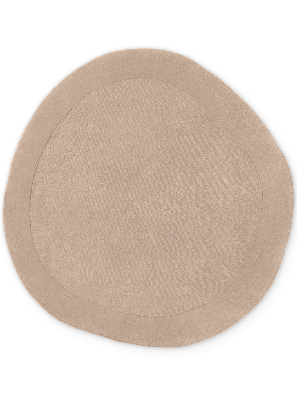 Villeroy & Boch 1812 Ullmatta organisk rund Kivi natur beige