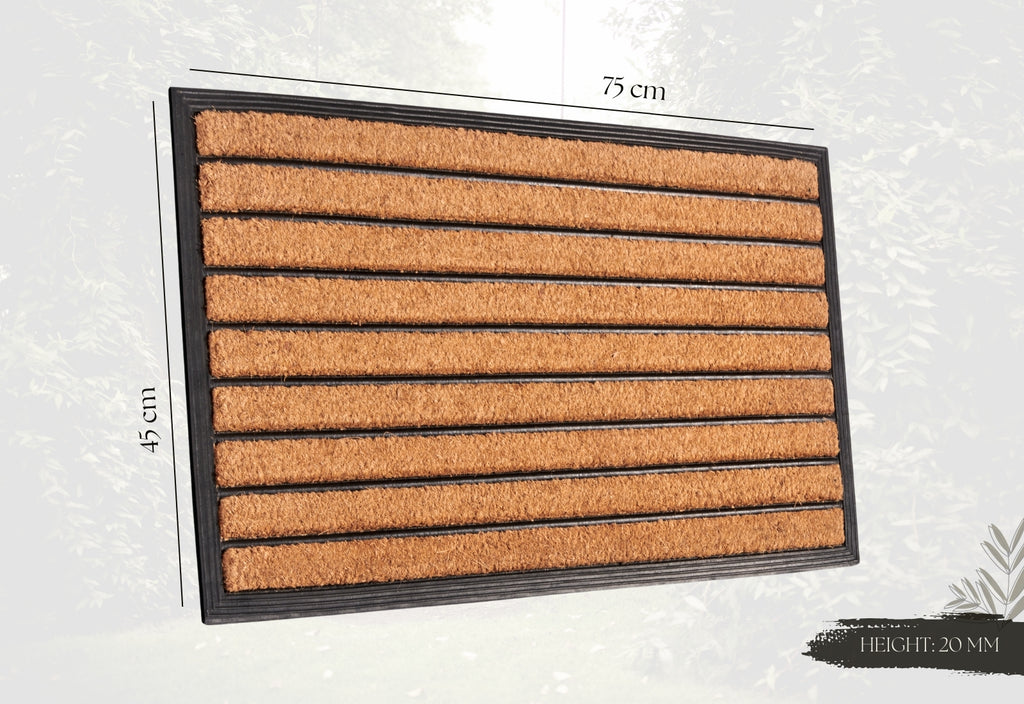 Hanse Home Mix Mats Dörrmatta Rubber kokos Striped