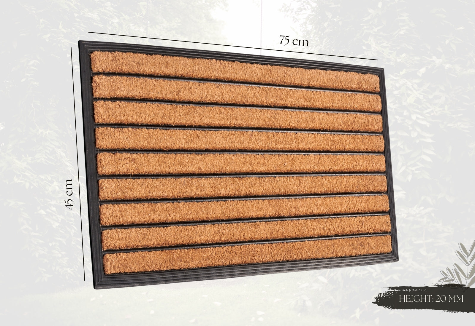 Hanse Home Mix Mats Dörrmatta Rubber kokos Striped