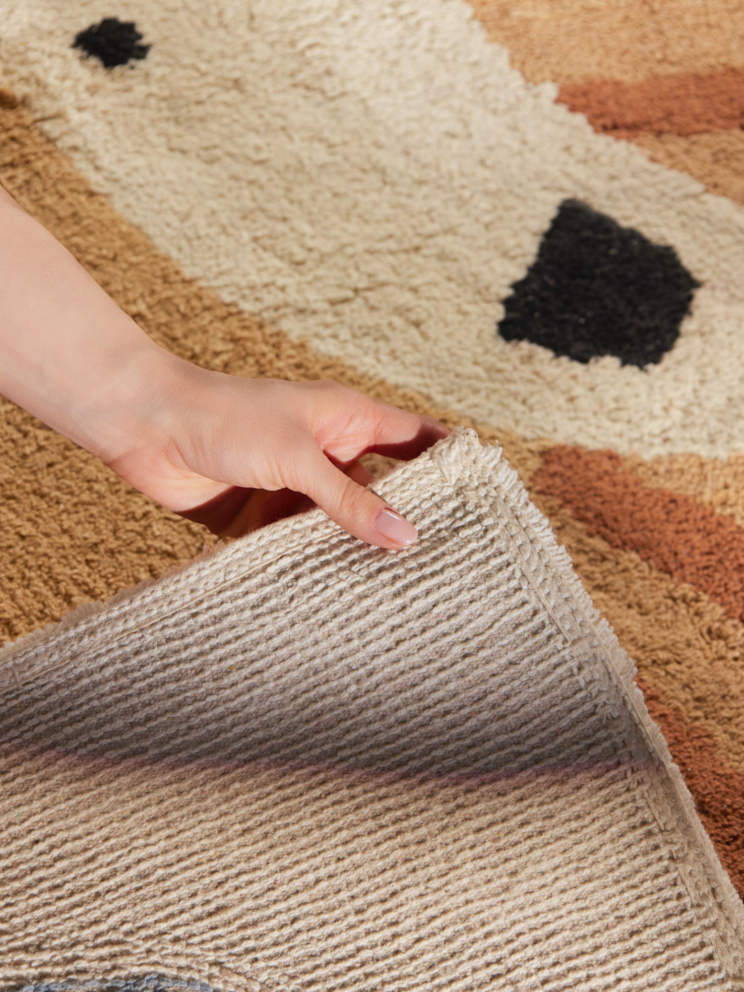 Hanse Home Snuggle Barnmatta Samba creme flerfärgad