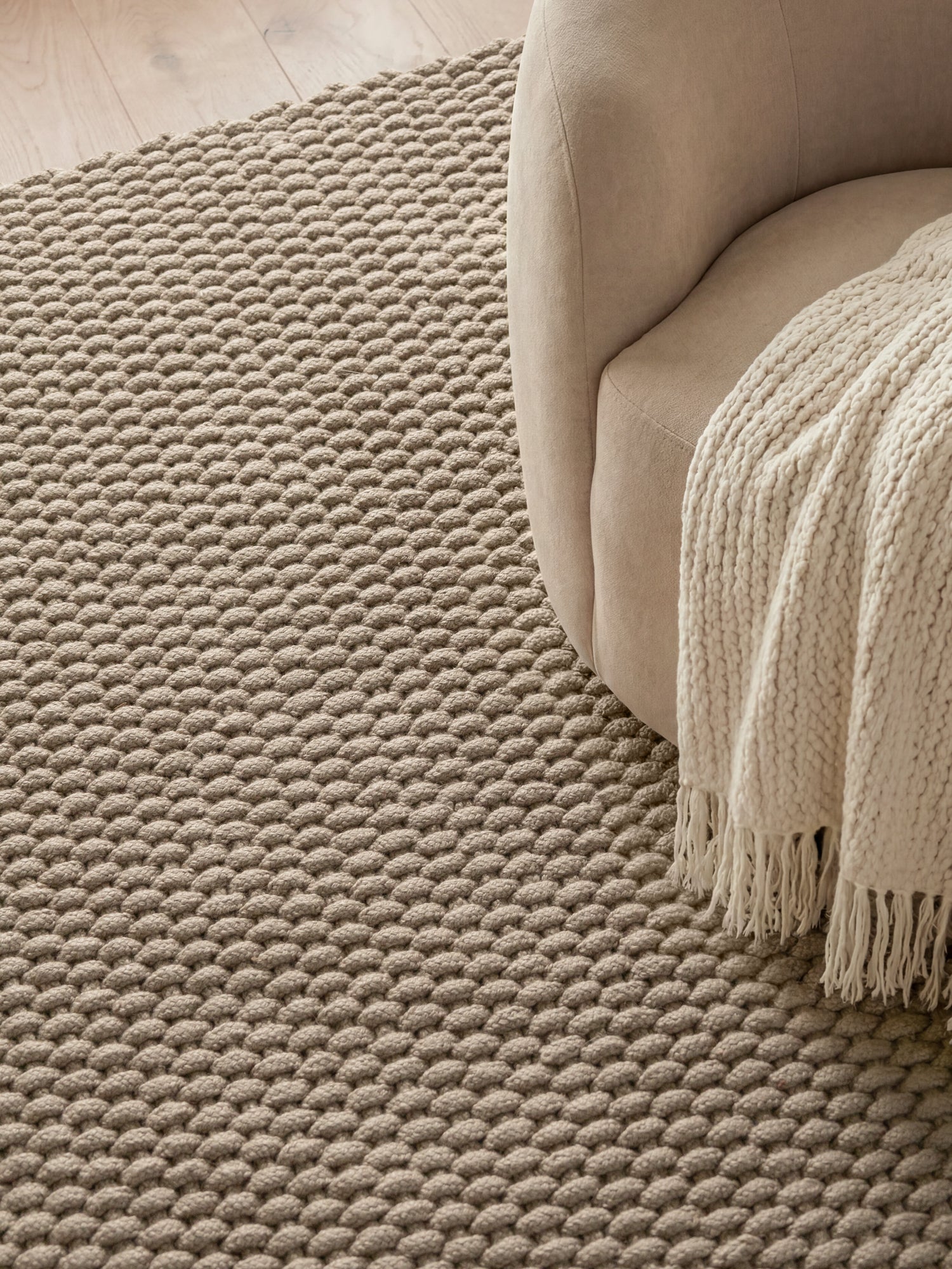 Rope beige grå