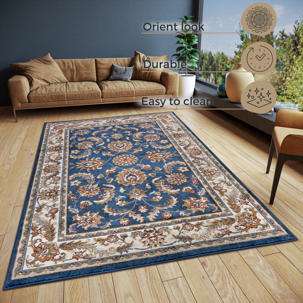 Hanse Home Orient Matta Reni blå creme