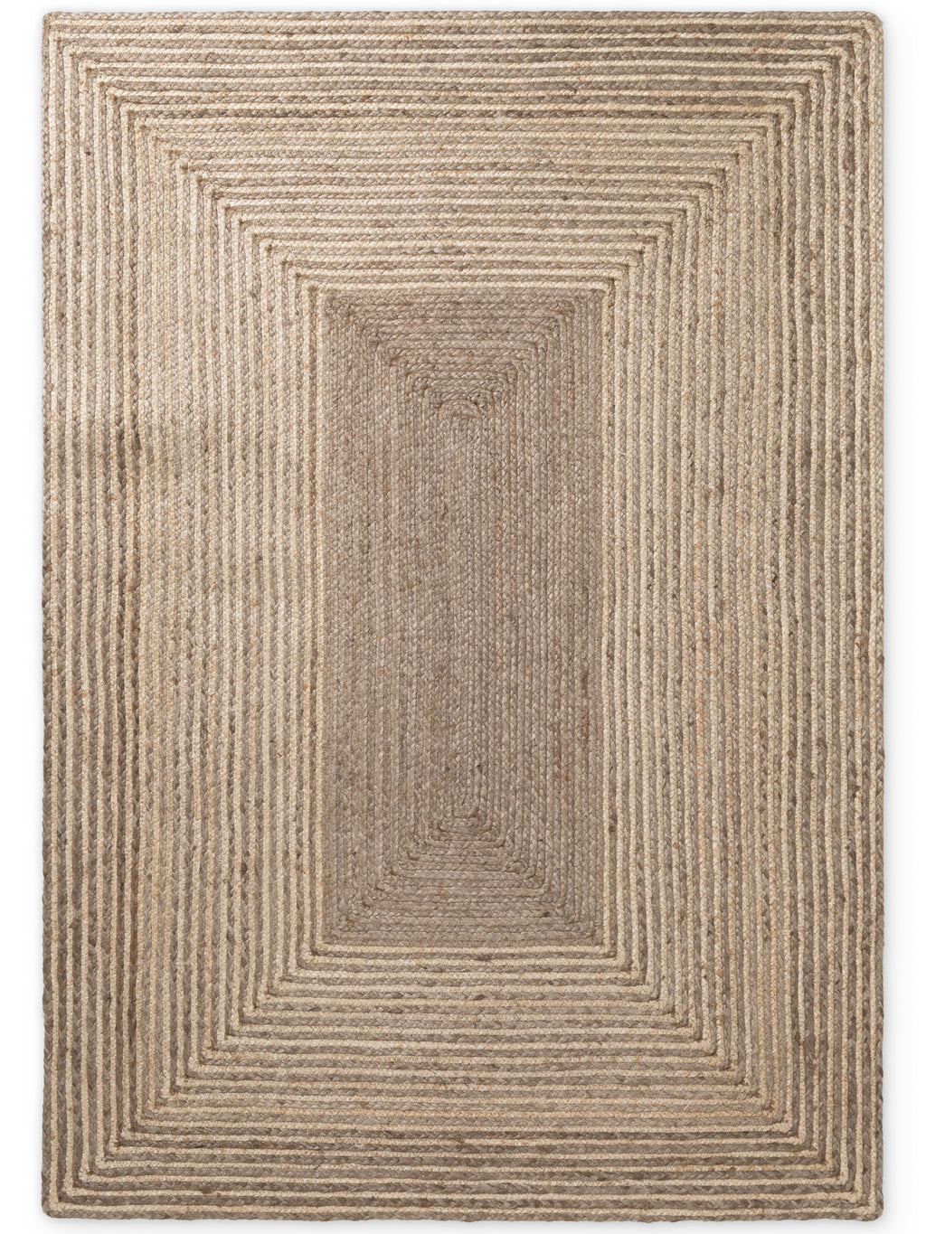 Hanse Home Juno Jutematta Juno Line natur vit Brown