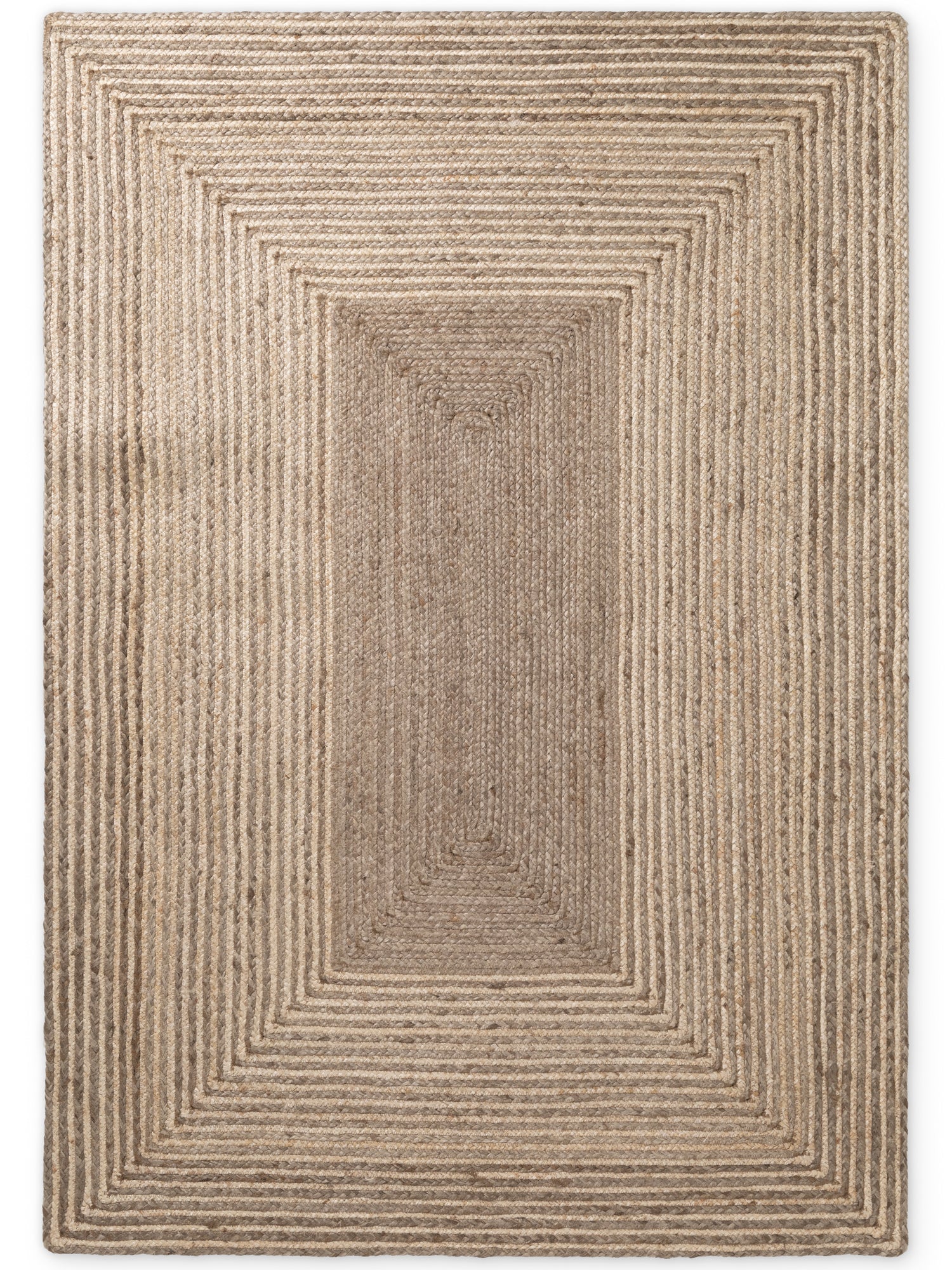 Hanse Home Juno Jutematta Juno Line natur vit Brown