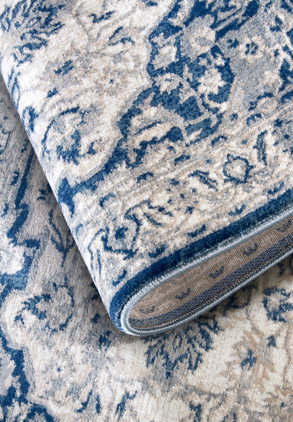 Villeroy & Boch 1869 Kortluggsmatta Gabrielle creme blå